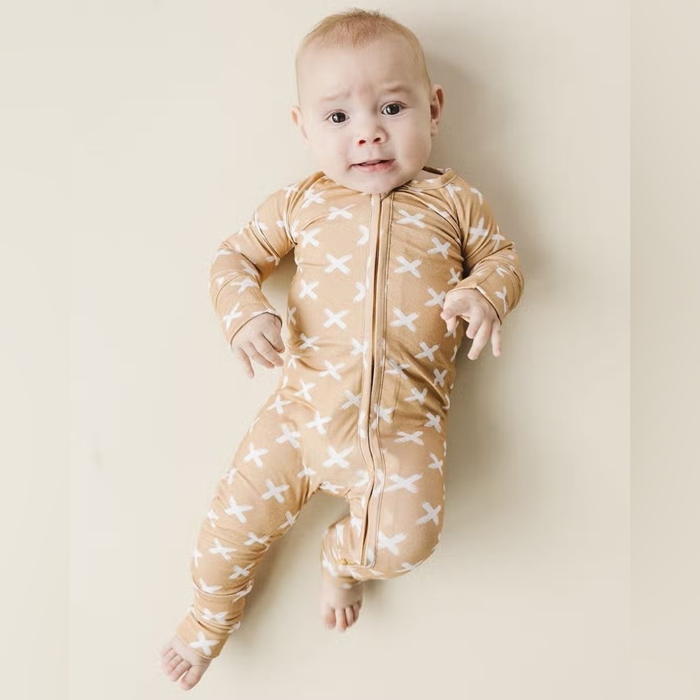 Lucky Panda Kids cris cross bamboo set